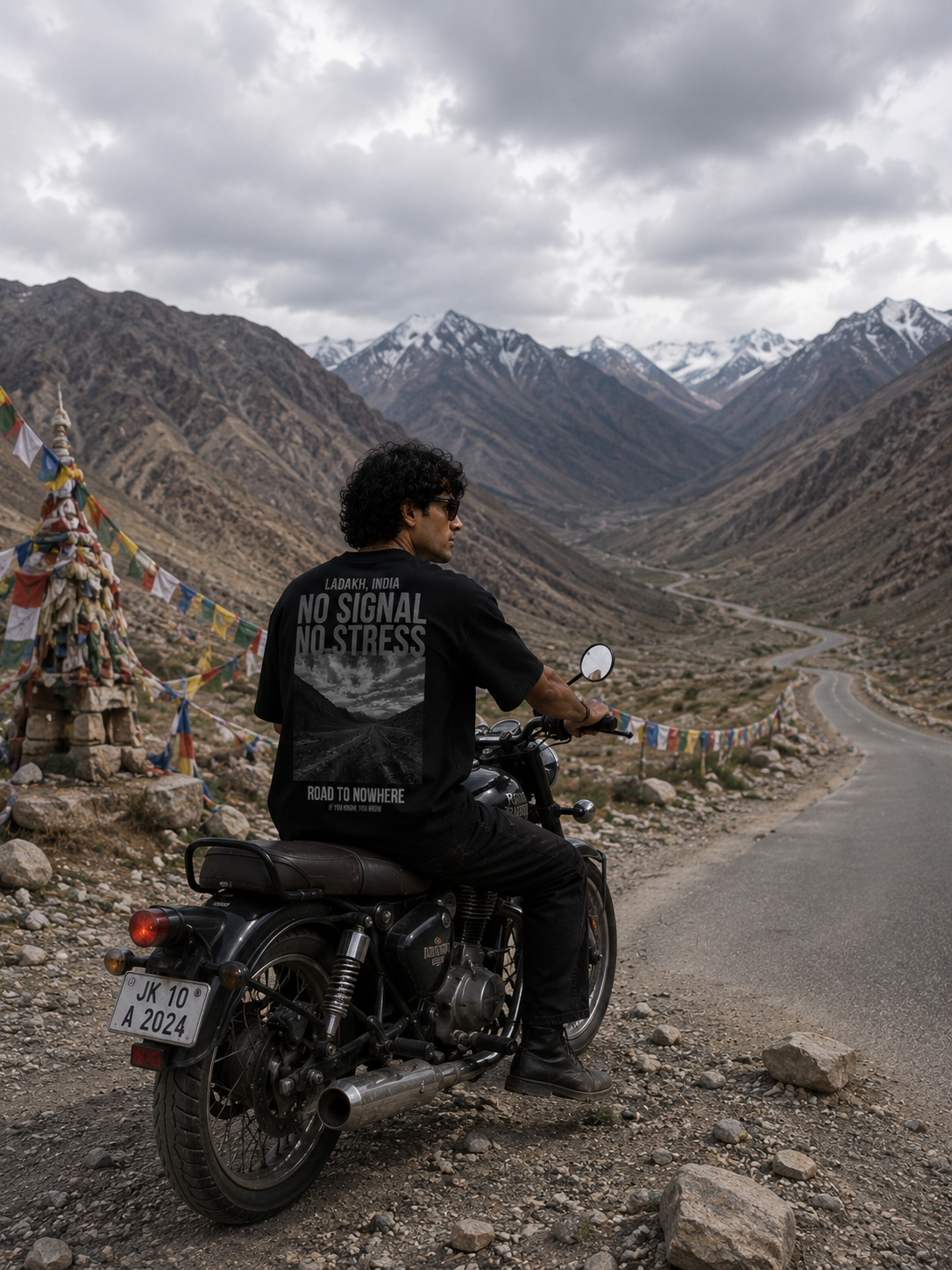 Lost in Ladakh Oversized Tee image 6