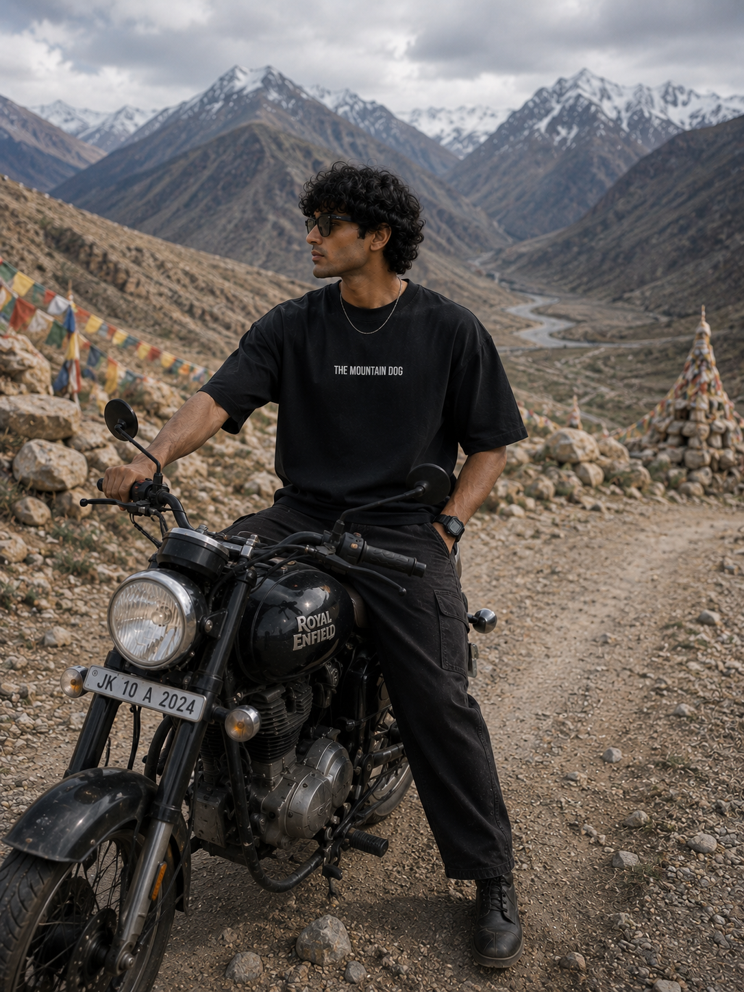 Lost in Ladakh Oversized Tee image 3