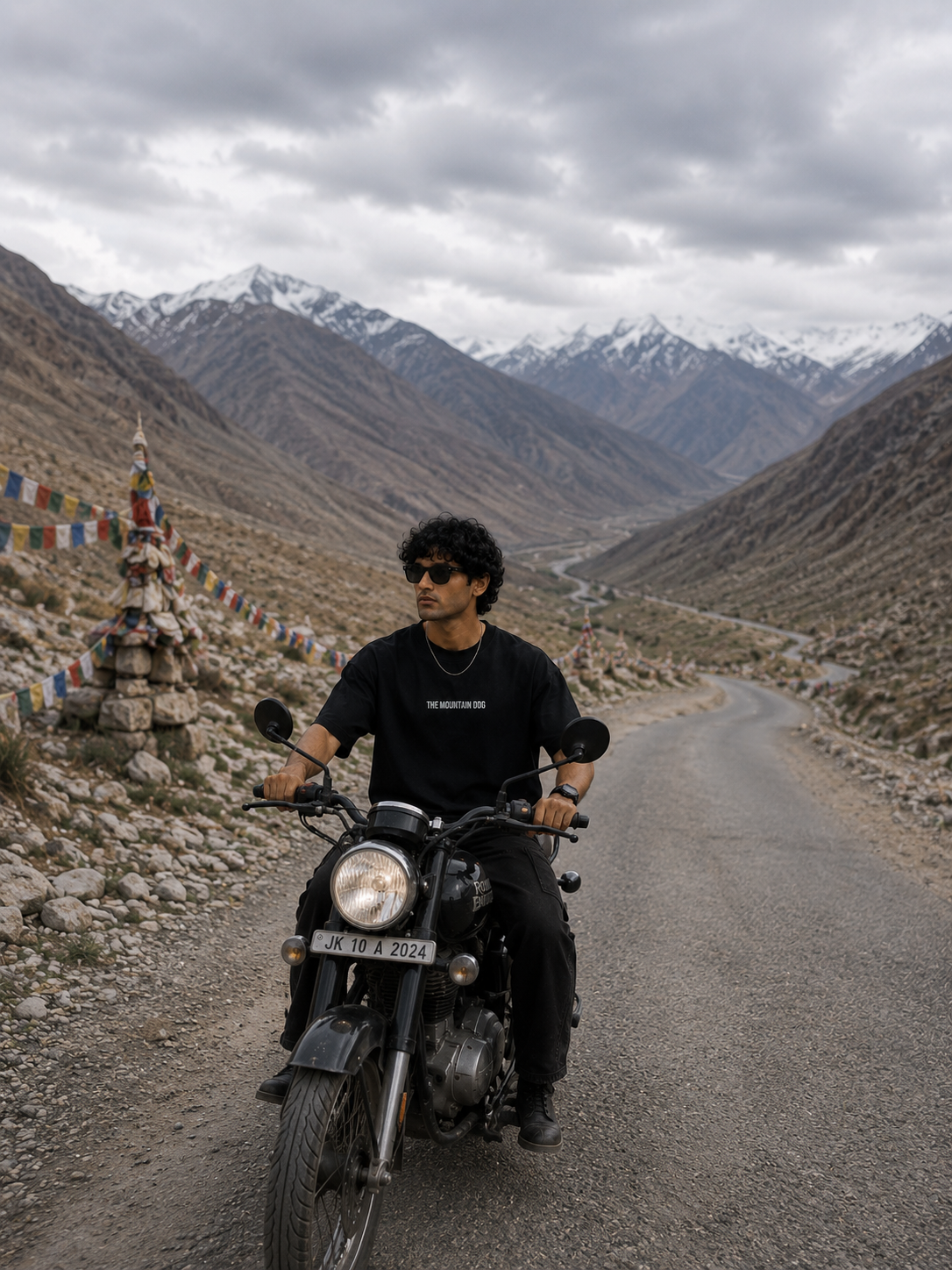 Lost in Ladakh Oversized Tee image 5